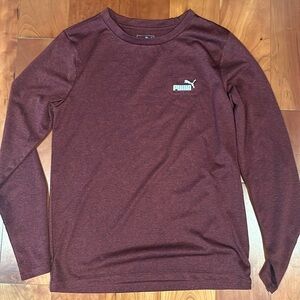 Puma boys long sleeve shirt